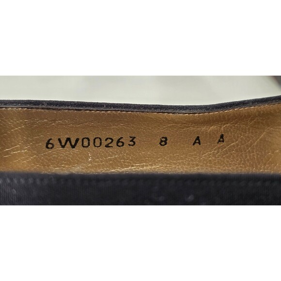 Stuart Weitzman Suede Leather Pumps Tortoise Shell Heel Black Spain Women's 8AA - Picture 4 of 13